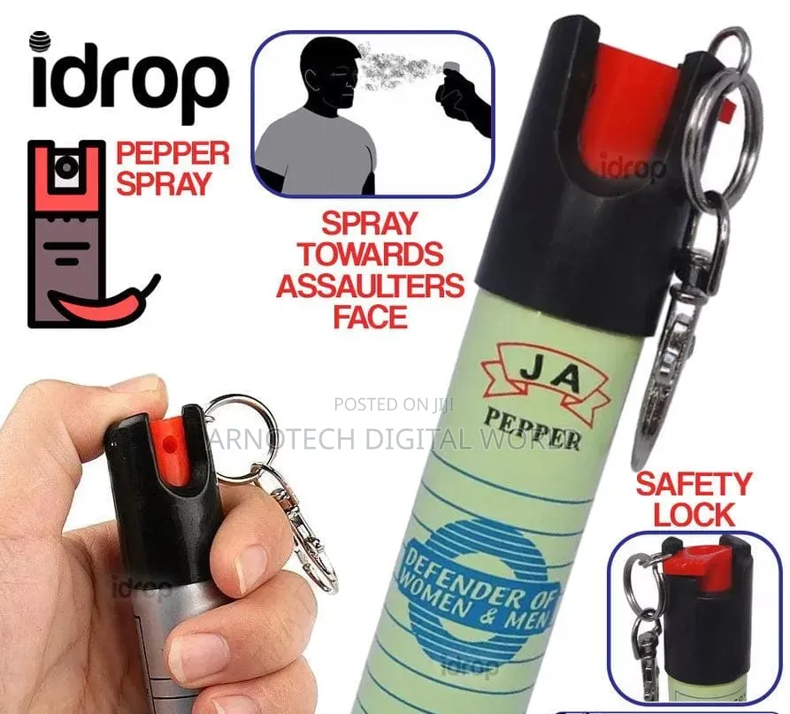 Tactical Self-Defense Keychain Spray