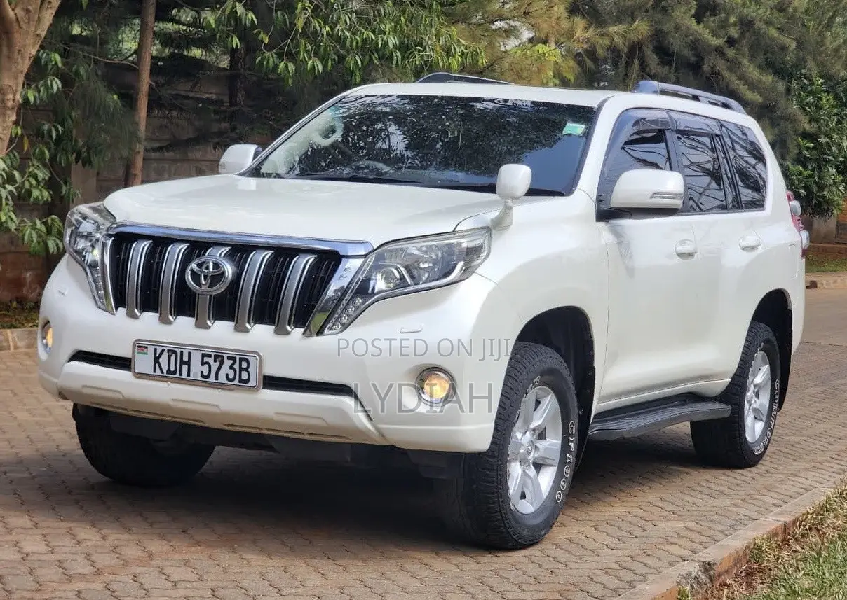 Toyota Land Cruiser Prado 2014 White