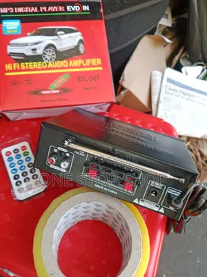 Stereo Power Amplifier for Boosting Audio Signals in Home/Car Systems