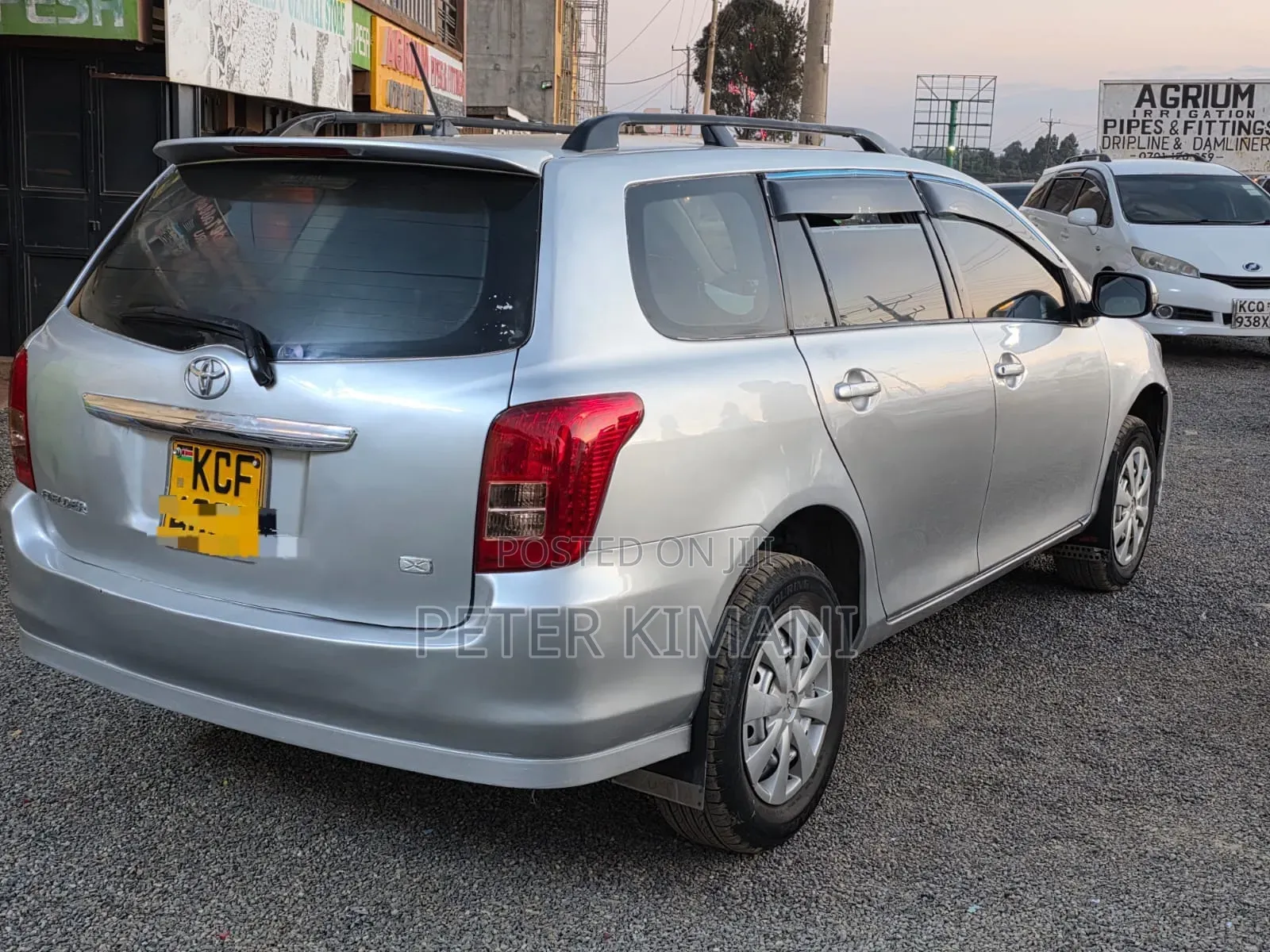 Toyota Corolla Fielder 2008 Silver