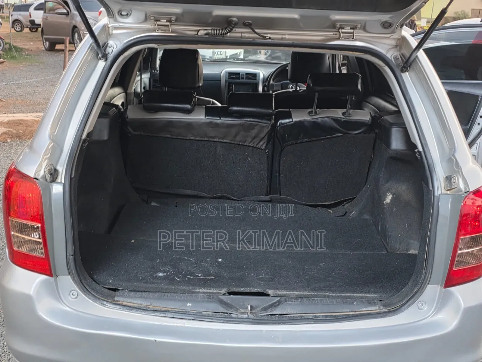 Toyota Corolla Fielder 2008 Silver
