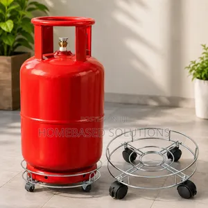 Stainless Steel Movable Gas Cylinder Trolley