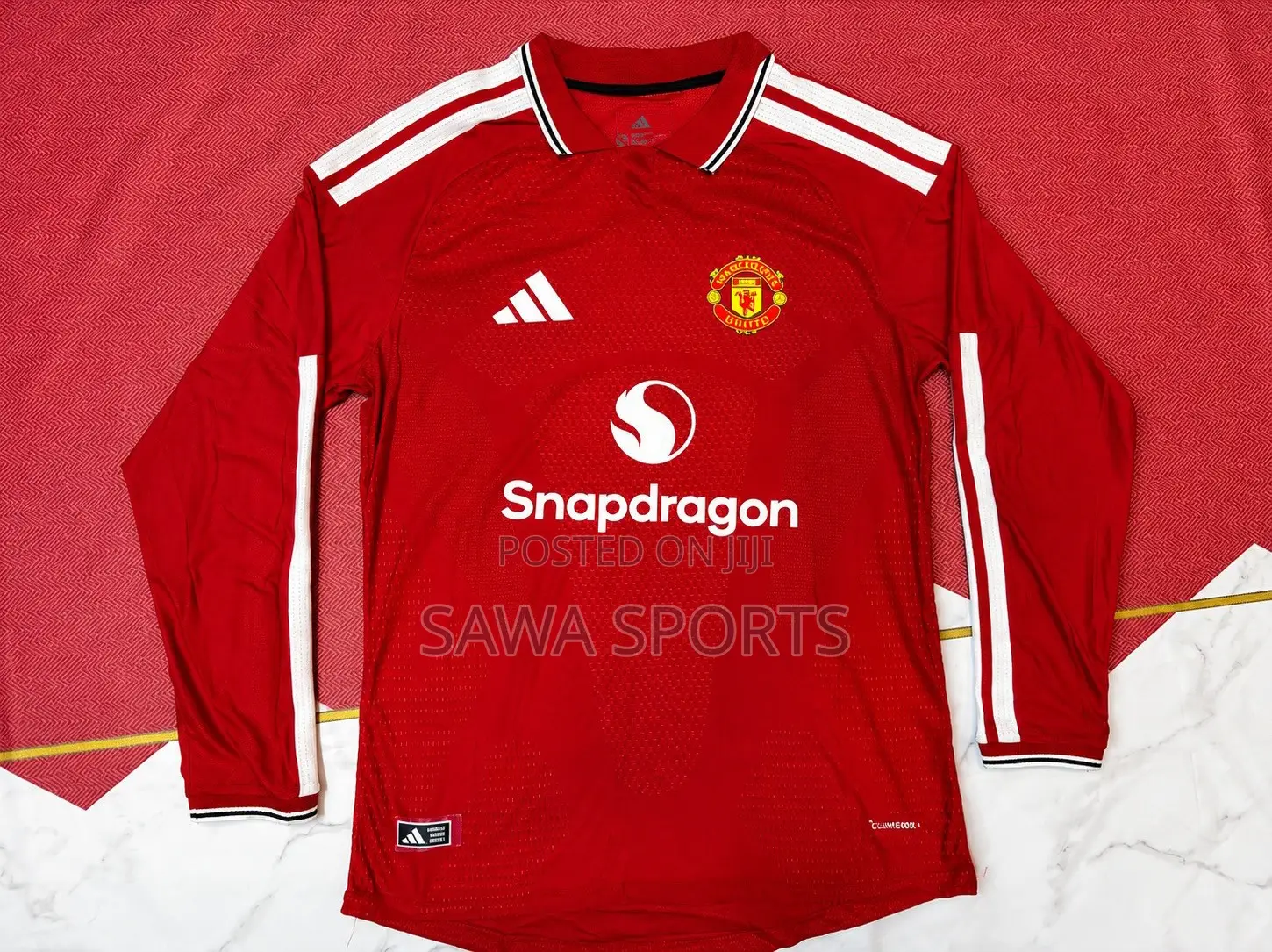 Manchester United Home 26/27 Long Sleeve Jersey – Red
