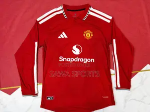 Manchester United Home 26/27 Long Sleeve Jersey – Red