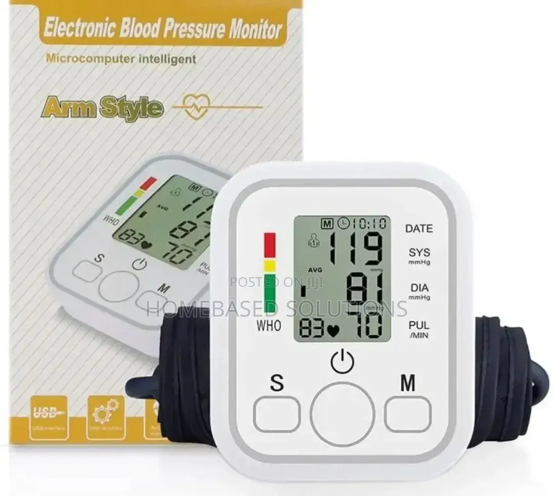 Digital Arm Wrap Type Pulse N Blood Pressure Monitor