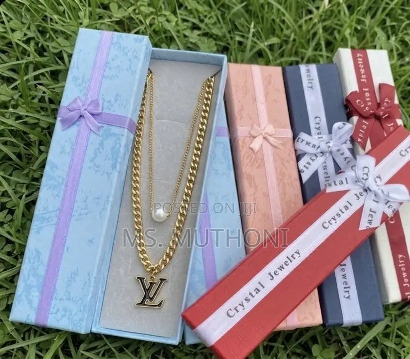 Boxed Ready to Gift Multi-Strand Layered Necklace Sets