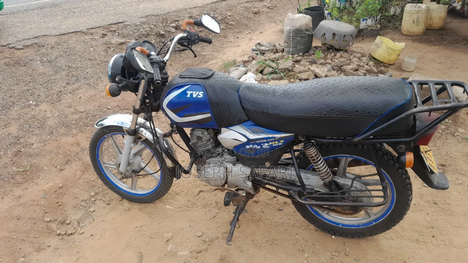 TVS HLX 125 2019 Blue