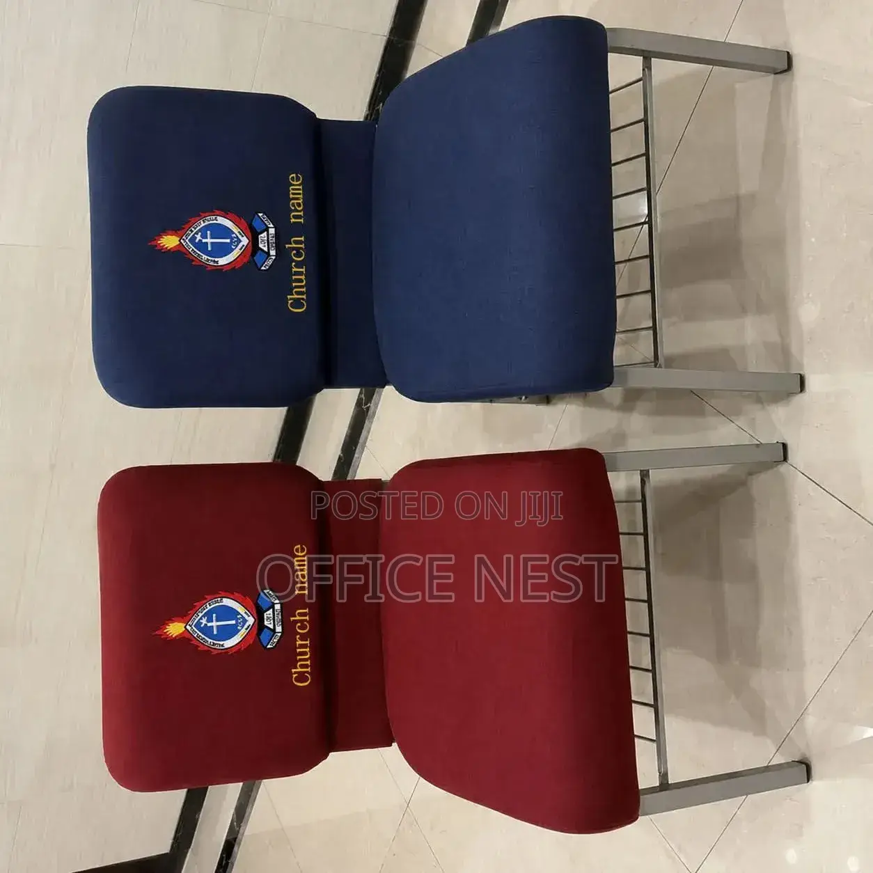 Church Chair  Paddef Banquet With  Custom Branding