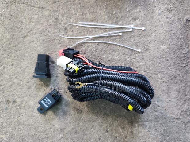 Car Fog Light & LED Bar Wiring Harness Kit (With Switch & Relay)