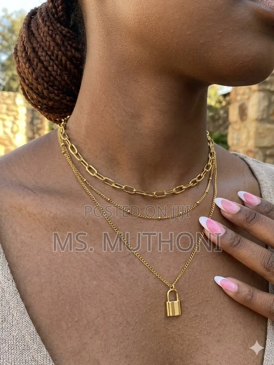 Stainless Steel Multilayered  Necklaces