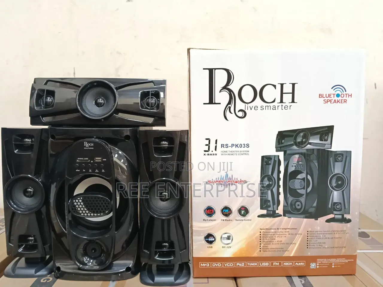 Home Thearter Multimedia Speaker System 3.1 Channel