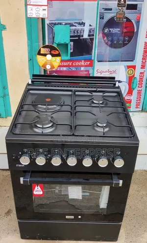 3Gas + 1Electric MIKA Standing Cooker 60X60 3+1 Jet Burners