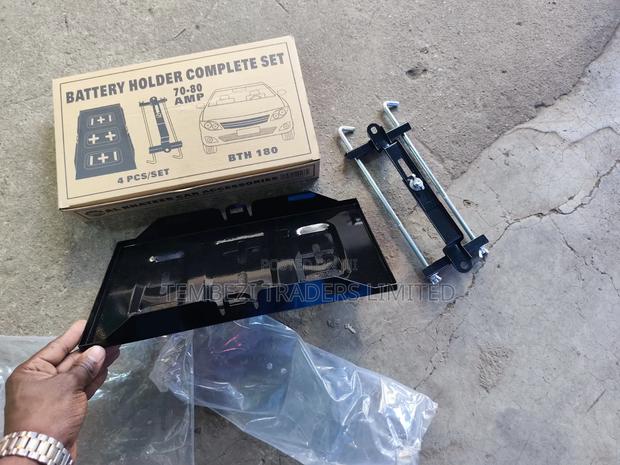 Universal Car Battery Holder Complete Set – 70-80 AMP (BTH 180)