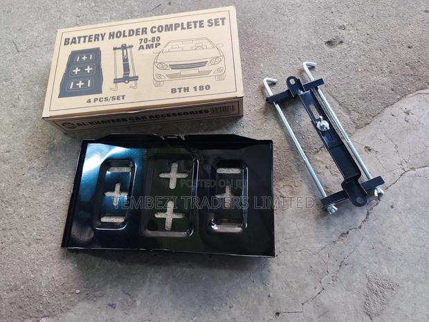 Universal Car Battery Holder Complete Set – 70-80 AMP (BTH 180) - thumbnail 2