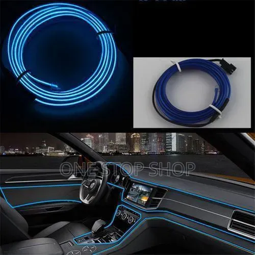 5mtrs Blue Flexible Neon El Wire Led Strip for Interior