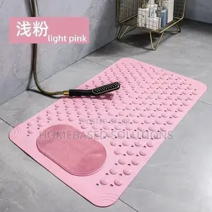 45x60cm Bathroom Anti Slip Mat With Foot Scrub Pad