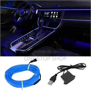 5_meter USB Electroluminescent Wire Ambient Light Strip Door Trim