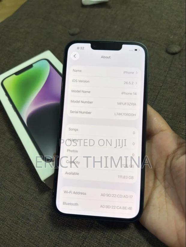 Apple iPhone 14 128 GB Black - thumbnail 4