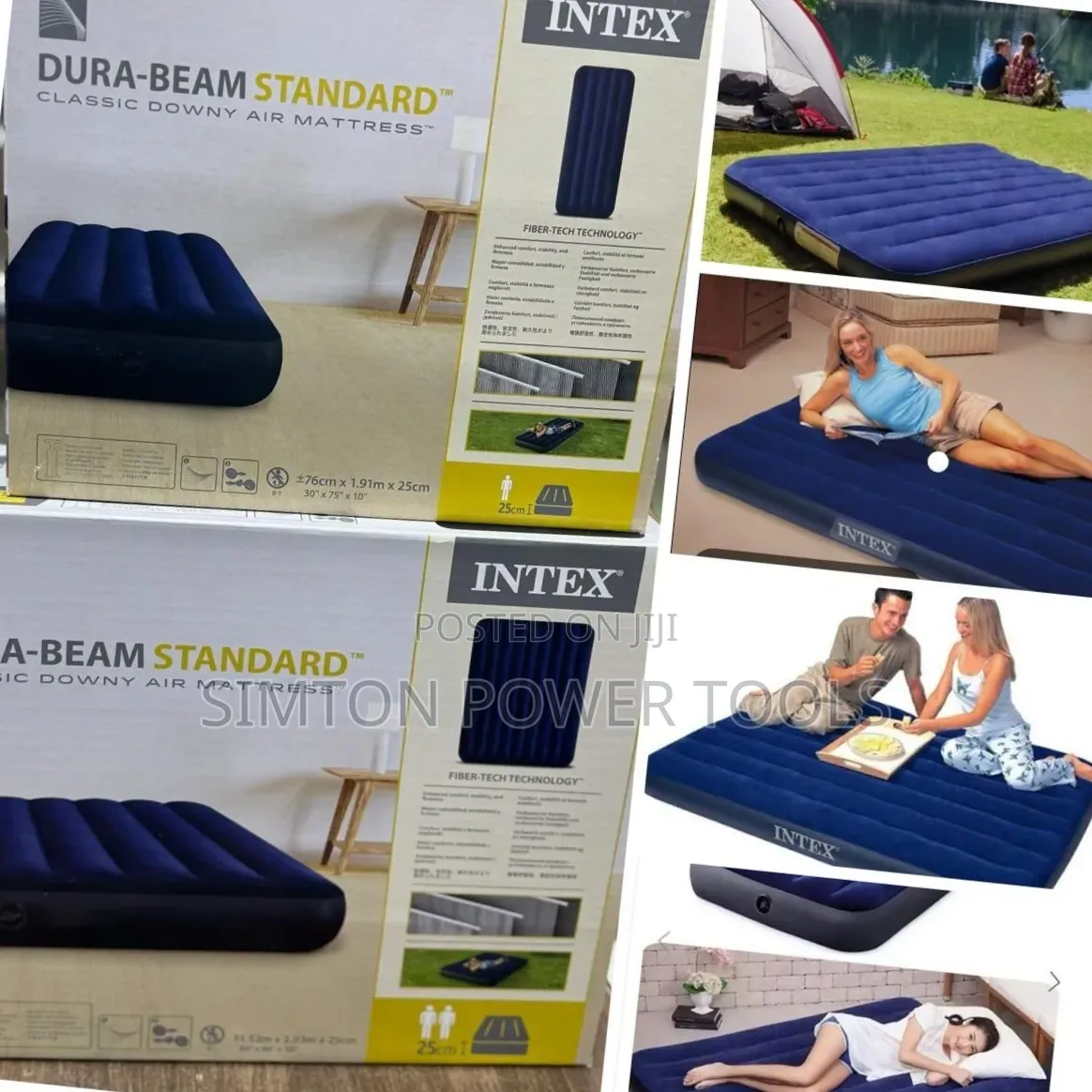 Intex Dura-Beam Standard Classic Downy Air Mattress
