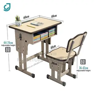 Kids Furniture , Adjustable Kids Desk and Chair