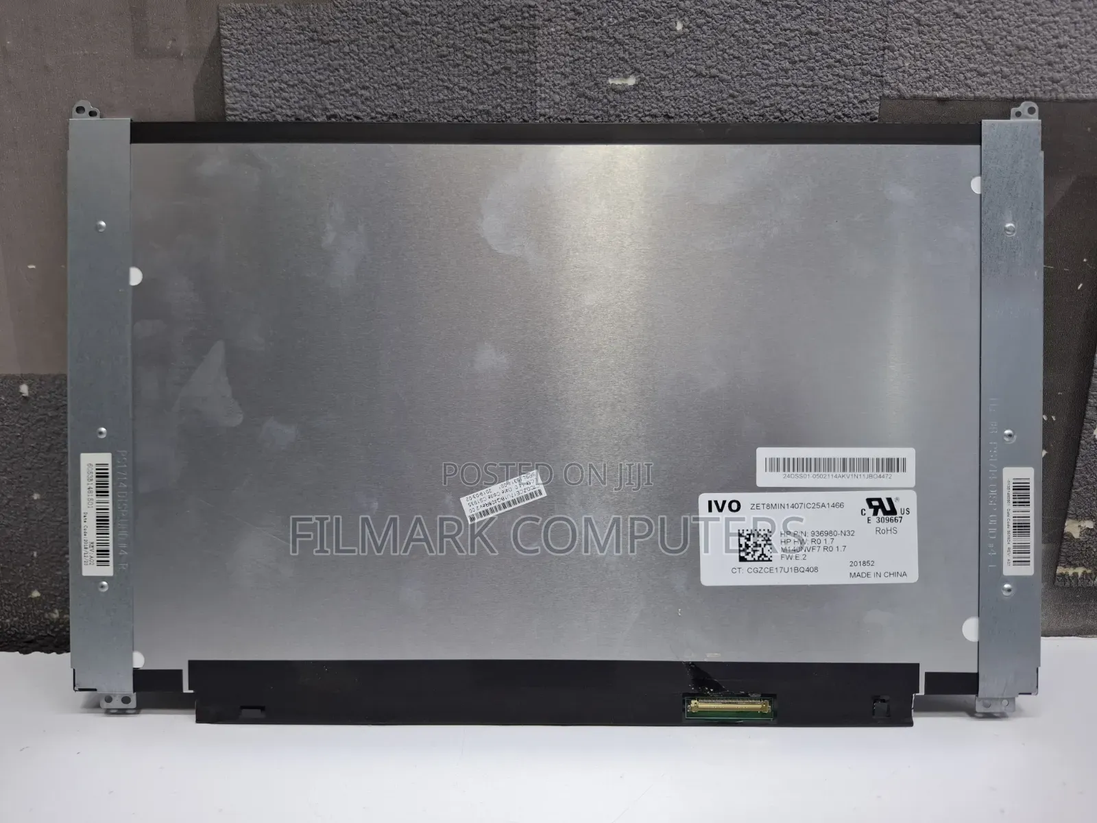 Screen for HP 840 G5 14-Inch 120Hz Full HD eDP 40-Pin Connector