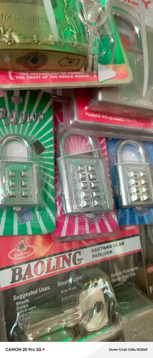 Combination Lock Digital Padlocks 2pcs