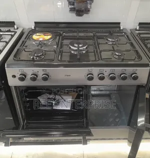 🔥Mika Standing Cooker 4gas + 1 Electric Has Gas Compartment