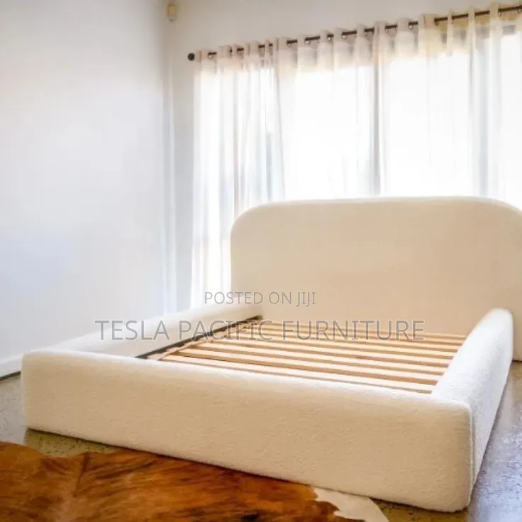 Modern Fully Upholstered stylishbed.With Mattress .Free Delivery