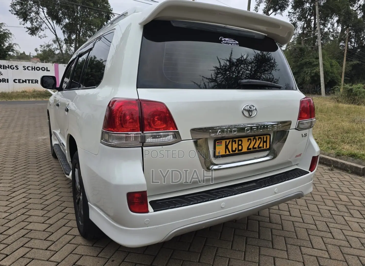 Toyota Land Cruiser 2008 White