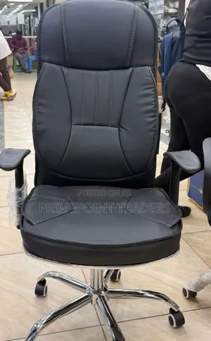 Executive High Back Leather Office Chair – Premium & Comfortable