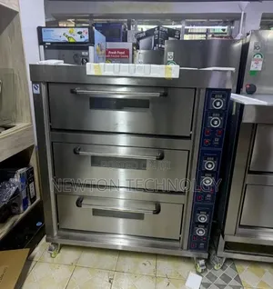 Euromax Deck Oven 3 Deck 6 Trays Comes With Free Trays