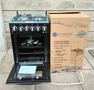 🔥🔥Glamstar Black 50×55 Standing 3+1 Cooker