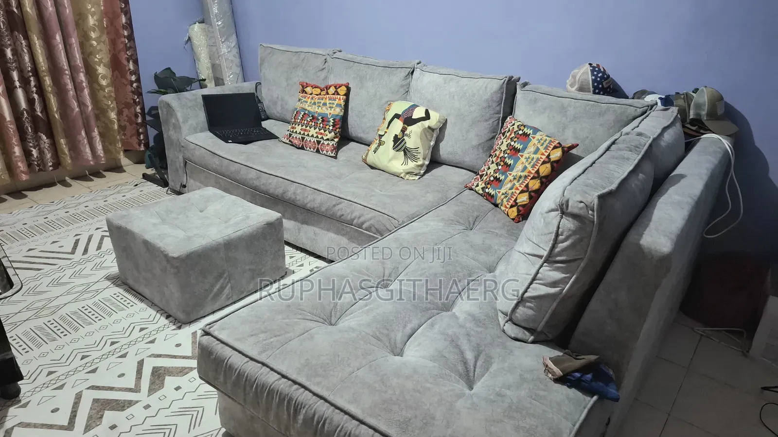 L Seat Sofa - 5 Seater