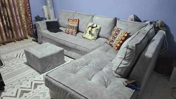 L Seat Sofa - 5 Seater