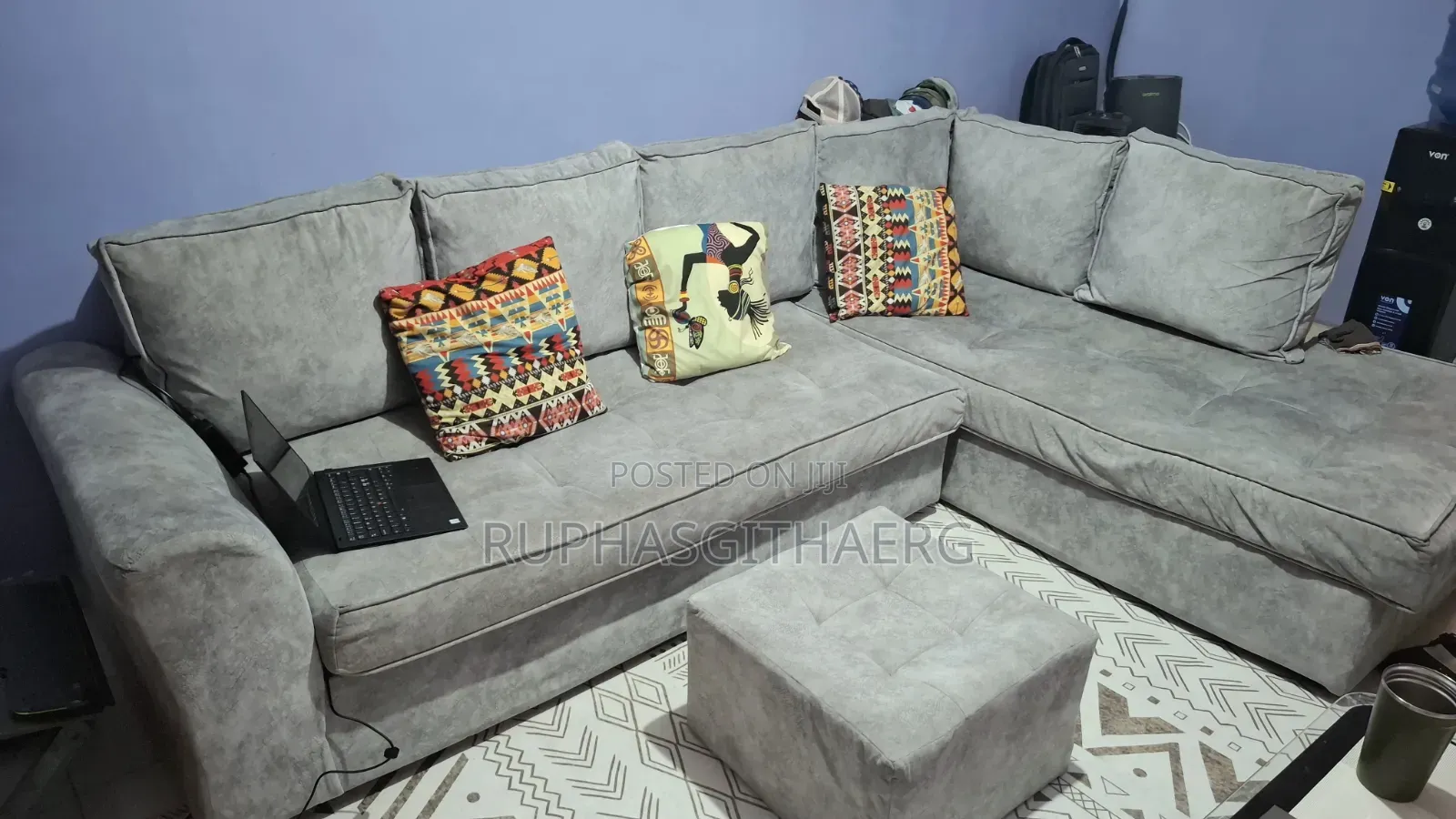 L Seat Sofa - 5 Seater