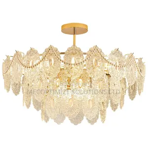 Modern Luxury Frosted Glass Chandelier