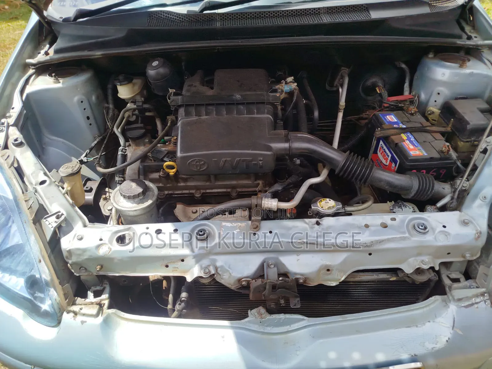Toyota Vitz 2004 Blue
