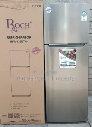 ROCH RFR-435-DT-I 348L Double Door No Frost Refrigerator