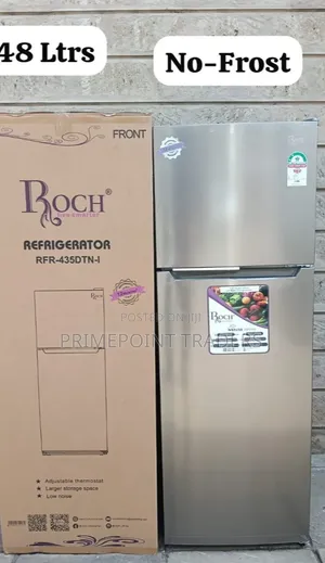 ROCH RFR-435-DT-I 348 Litres No Frost Double Door Fridge