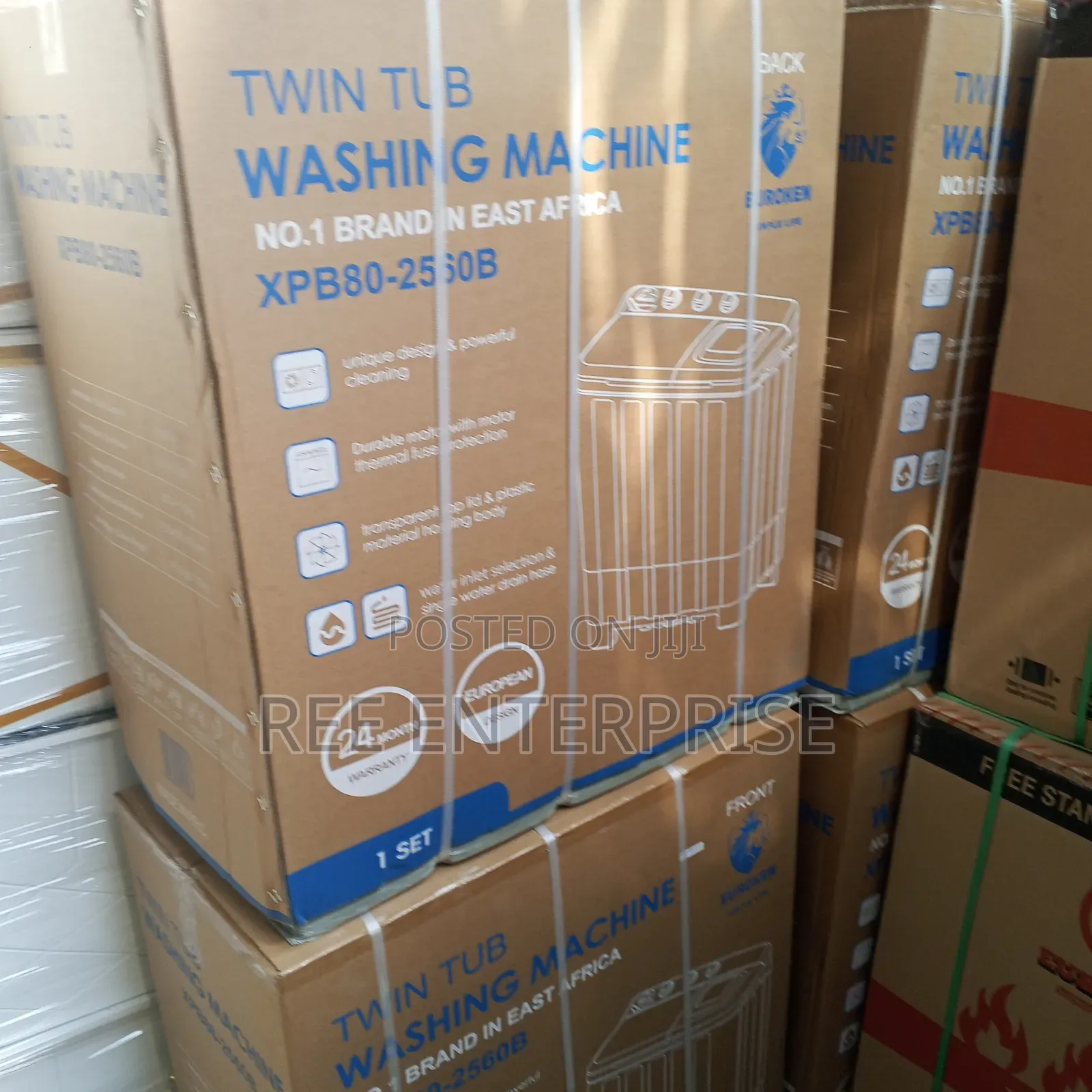 Wash and Spin Euroken Twin Tub 8kg  Washing Machine 🔥