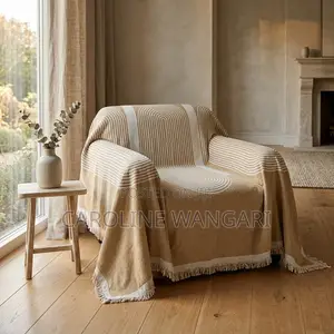 Reversible Chenille Sofa Cover – 180×130 Cm