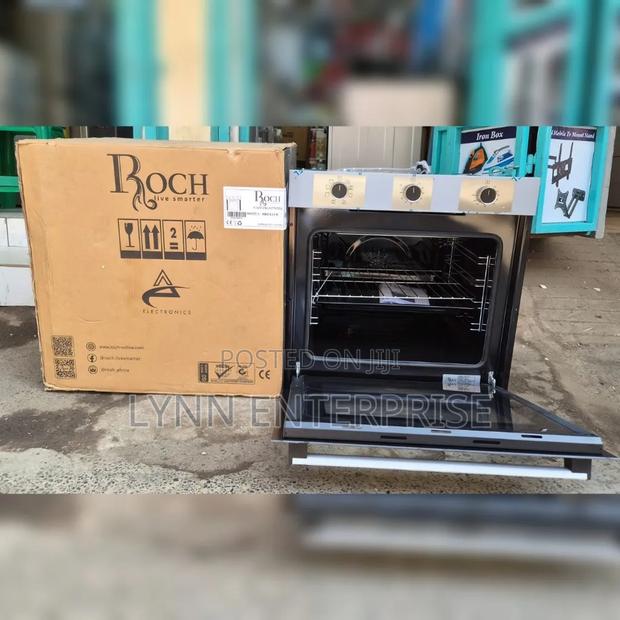 Roch Built in Oven 60cm Silver Features 0+8 Functions