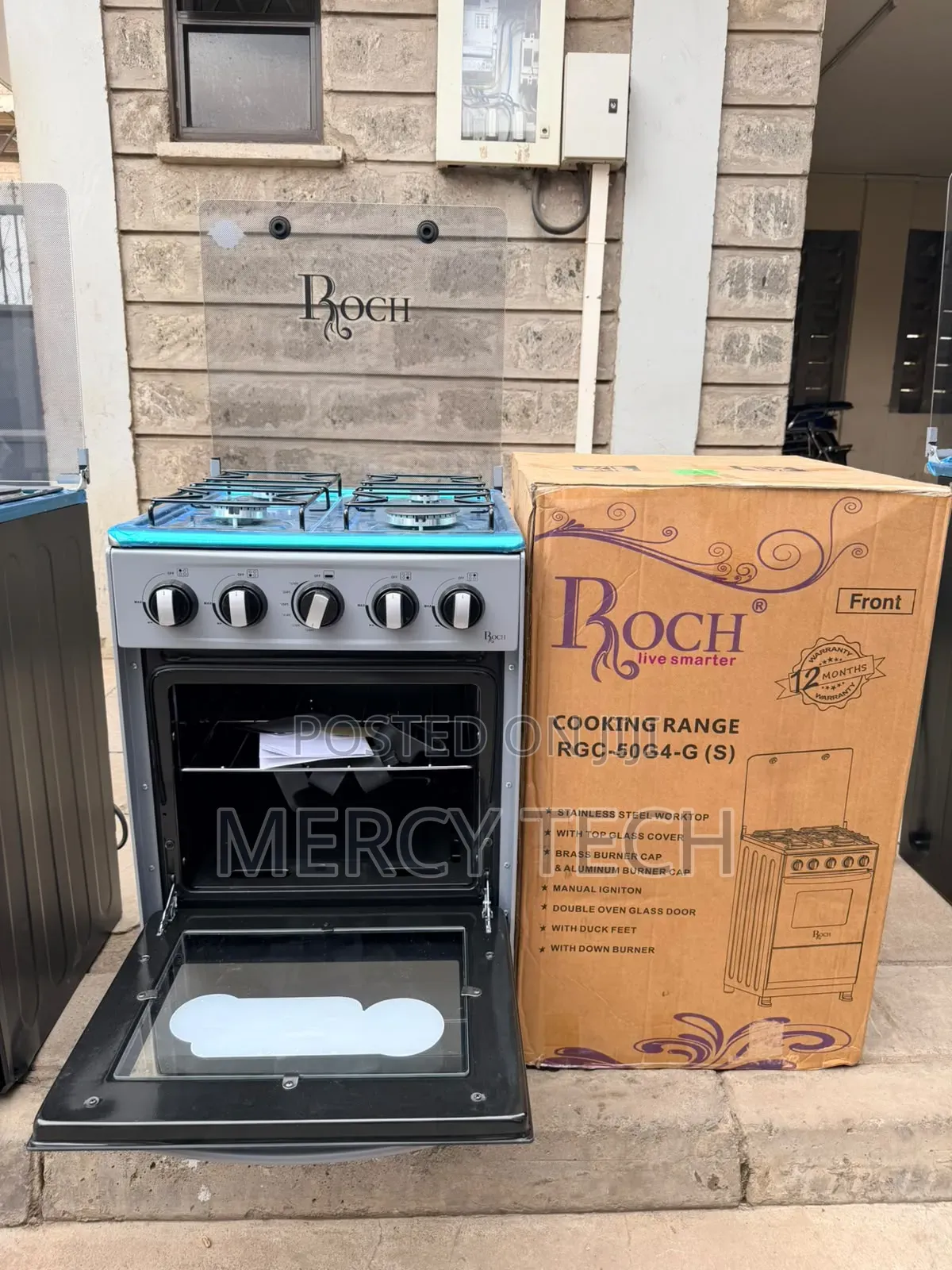 Roch Full Gas Standing Cooker (50x55)