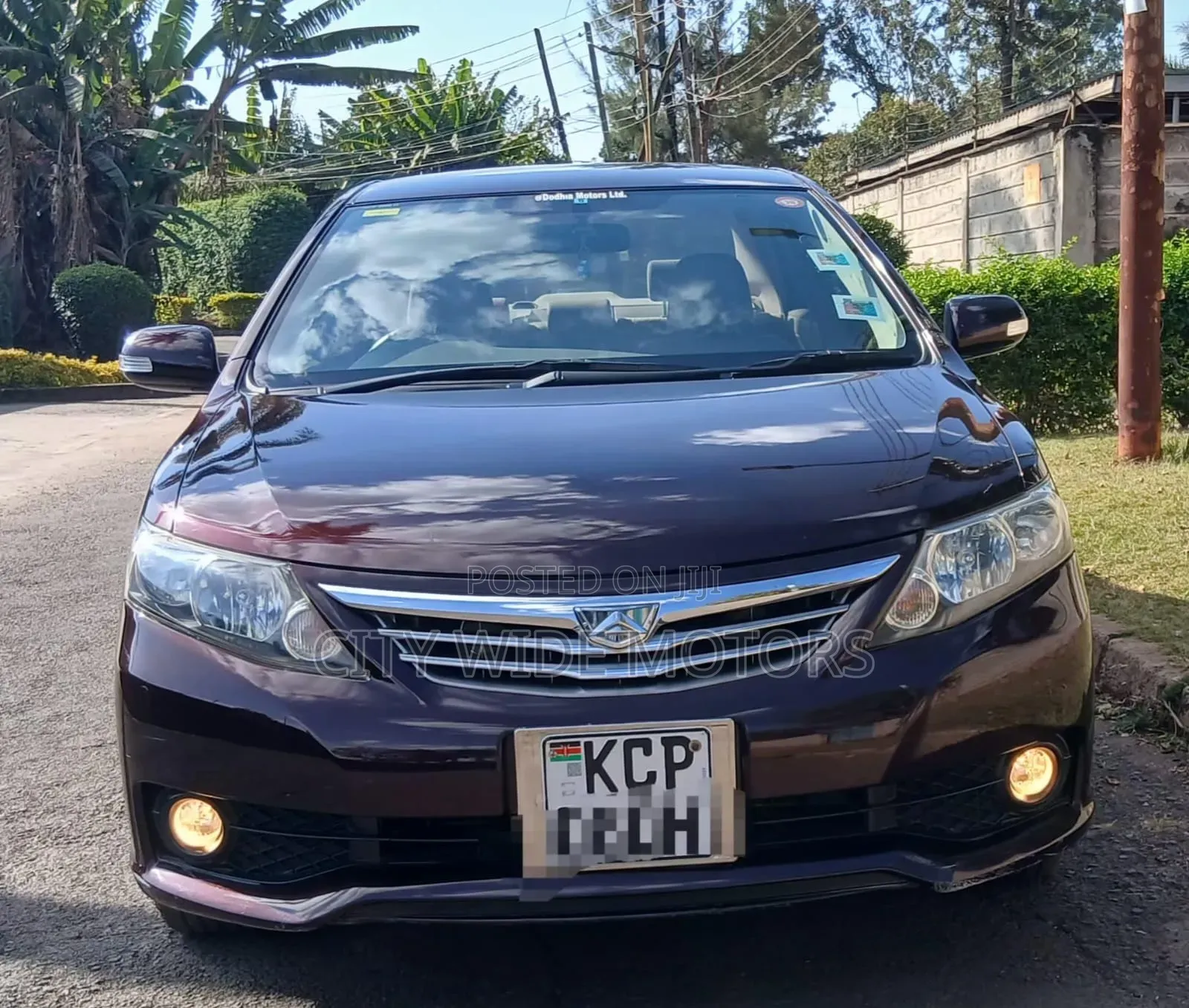 Toyota Allion 2011 Maroon