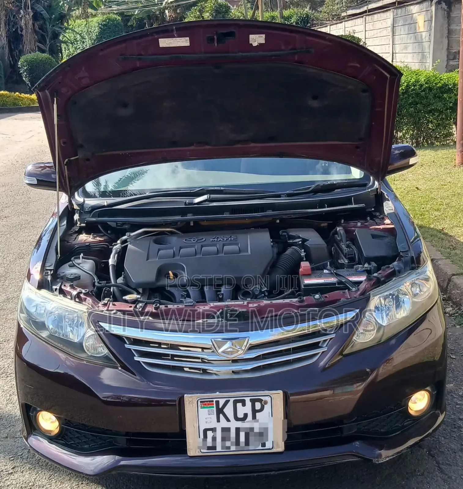 Toyota Allion 2011 Maroon