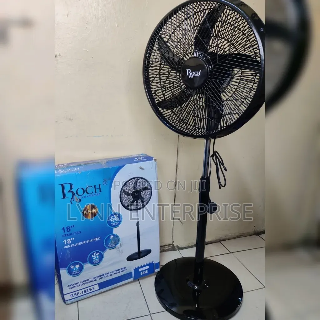 Strong and High Quality Roch Standing Fan 18" Inches