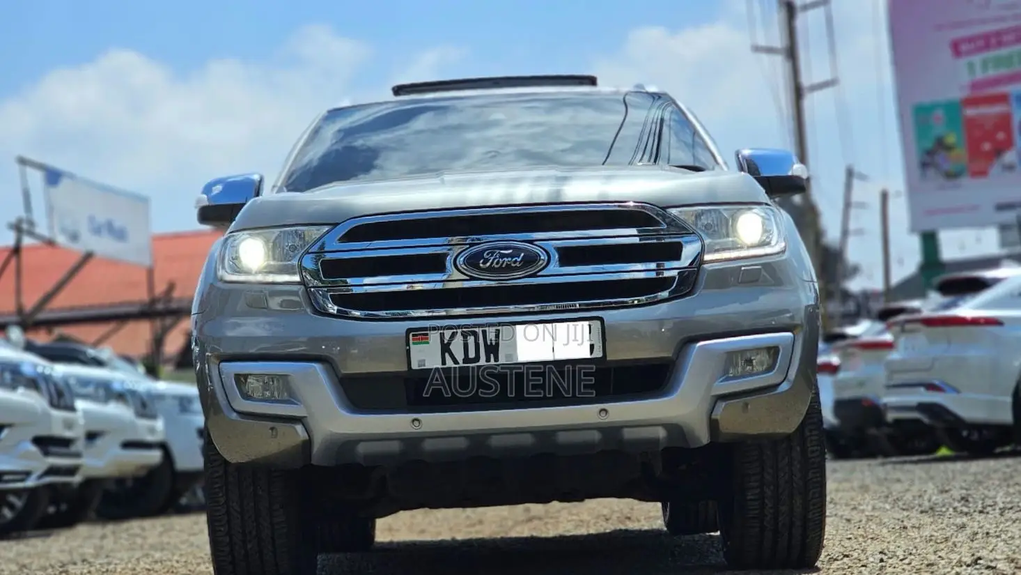 Ford Everest 2017 Silver