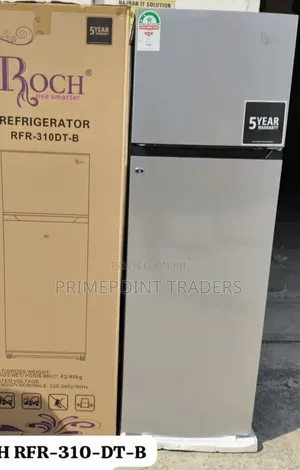 ROCH RFR-310DT-B 248L Double Door Refrigerator – Spacious & Stylish