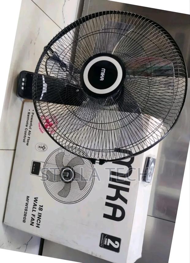 18 Inches Mika Wall Fan With Remote