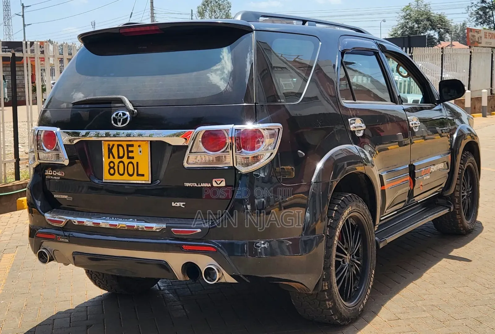 Toyota Fortuner 3.0 D AWD 2014 Black